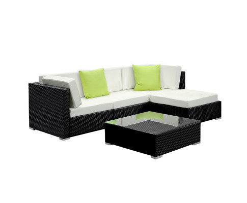 5PC Outdoor Lounge and Table Set