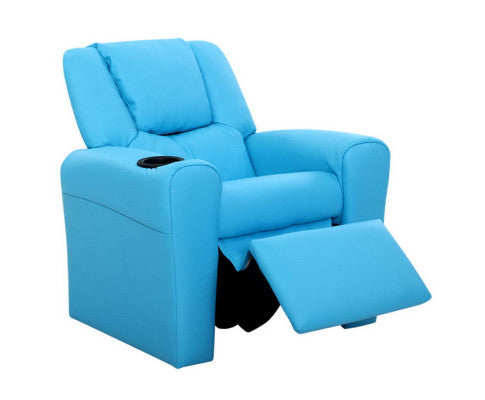 Kids Recliner Lounge - Blue